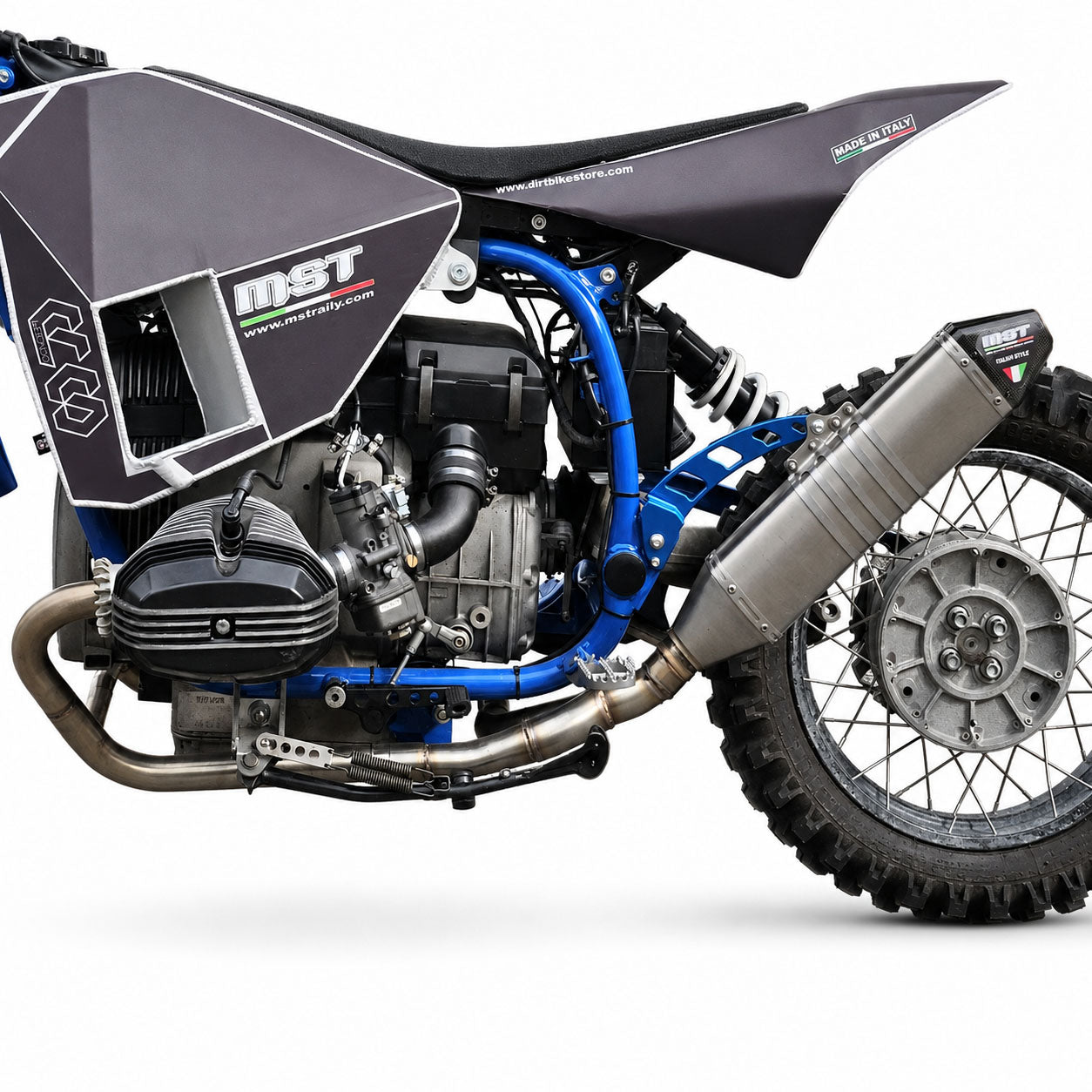Sistema di Scarico Completo Rally BMW R80 GS MST0306-R8
