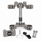 CNC Ergal 7075 Triple Clamps for Aprilia Tuareg 660